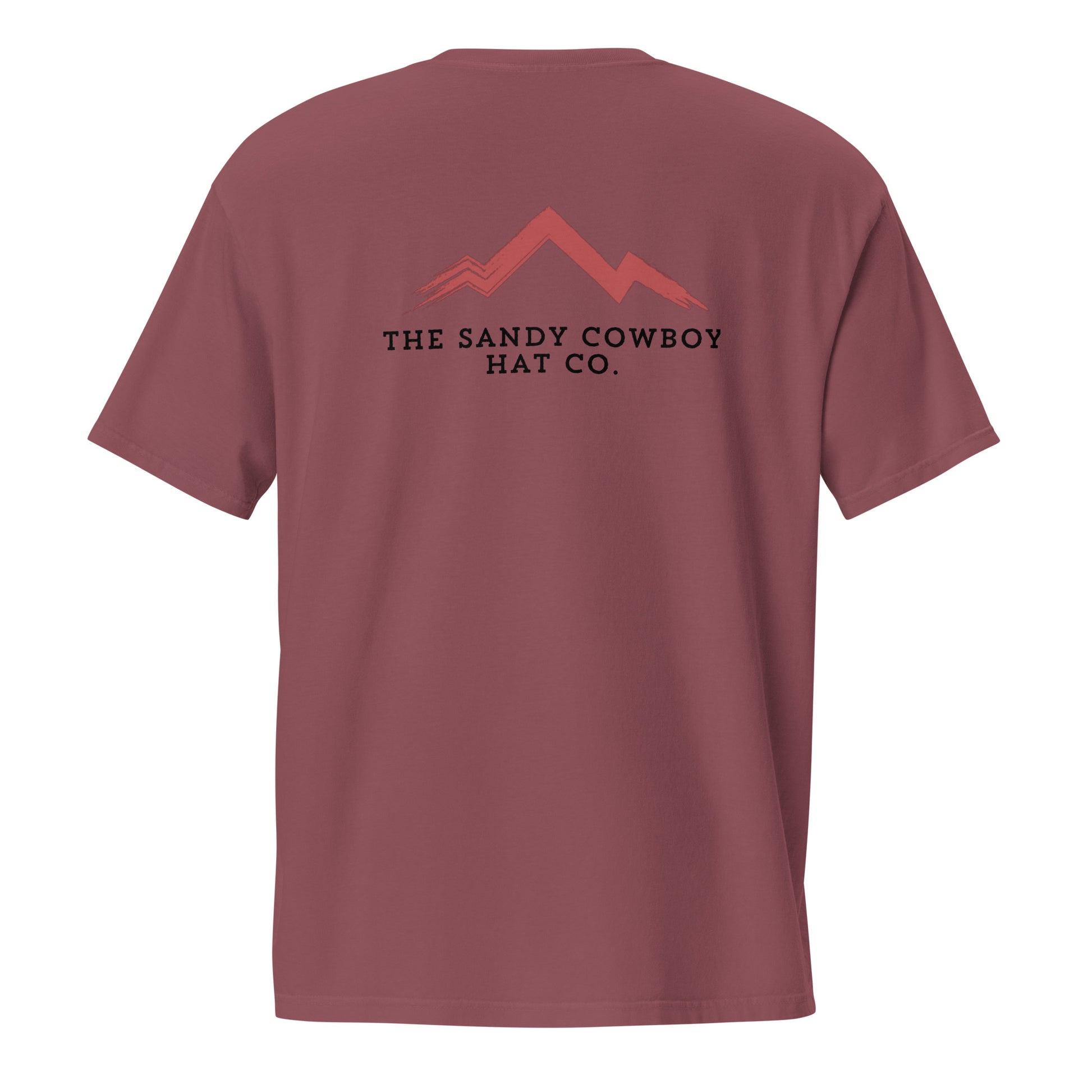 The Frontier Pocket Tee | Red Ridge Series | Pocket T-Shirt - The Sandy Cowboy Hat Co.