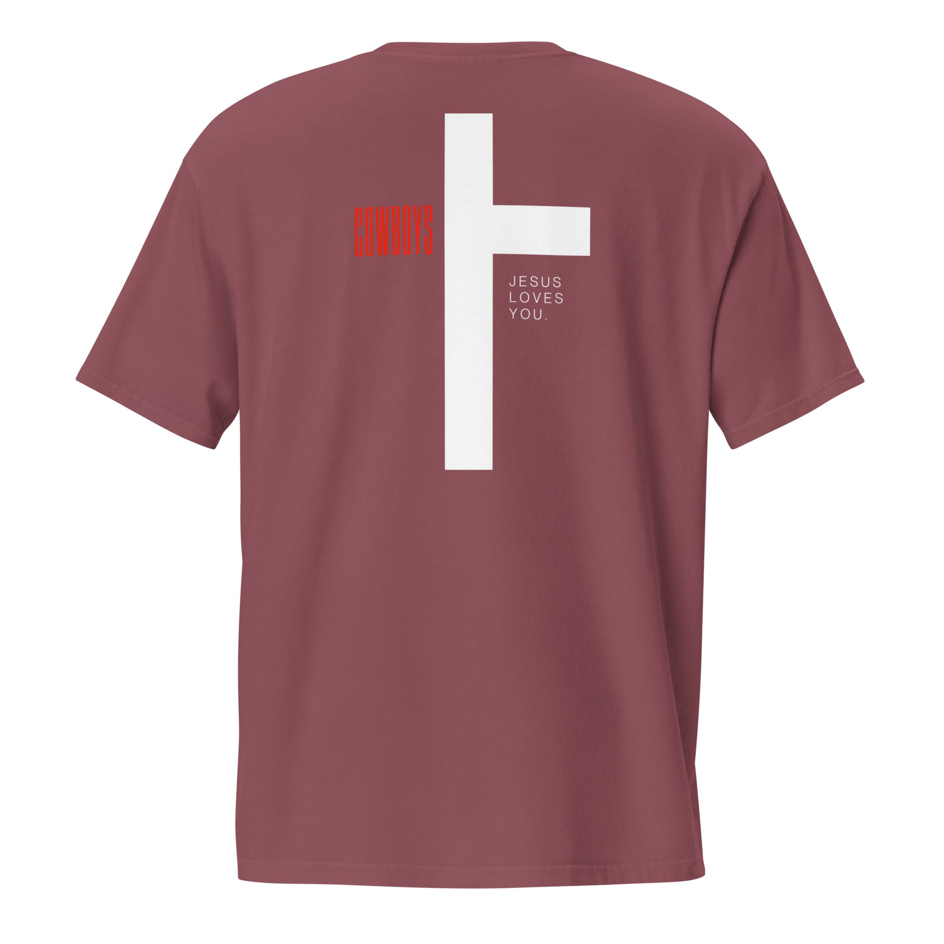 The Faithful Rider Tee | Red Ridge Series | Pocket T-Shirt - The Sandy Cowboy Hat Co.