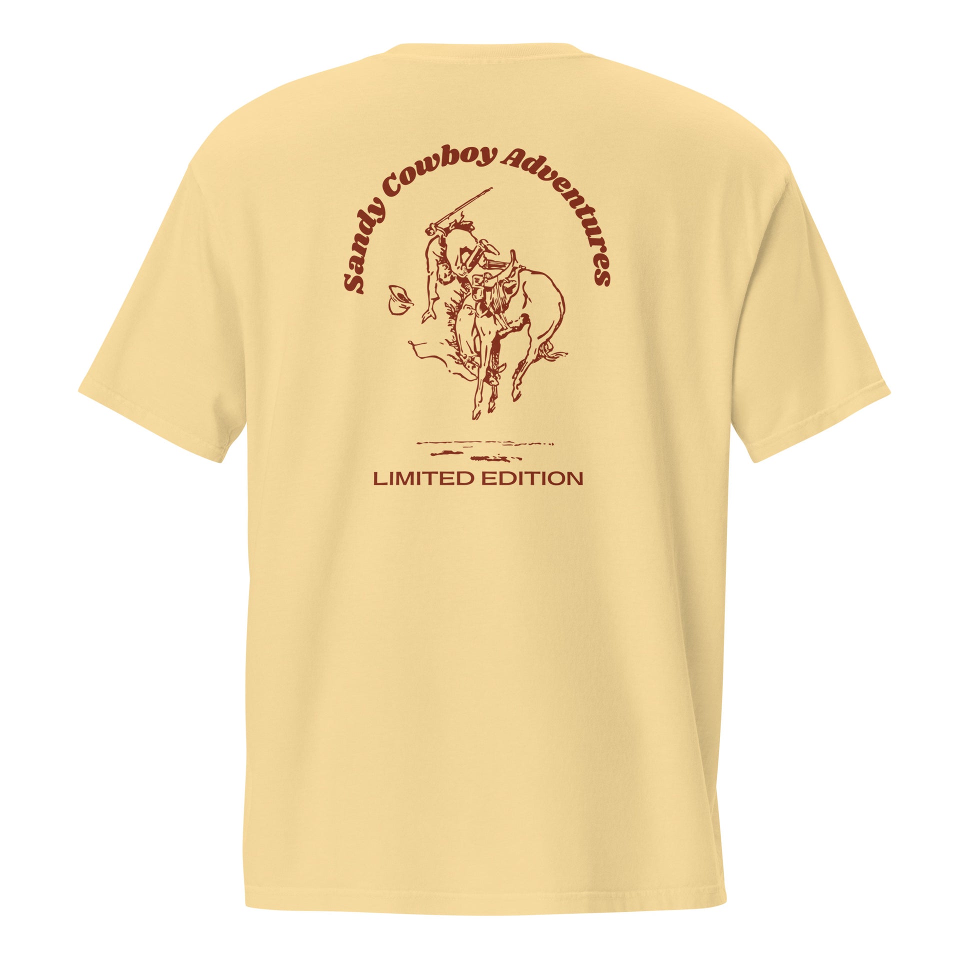 The Wild Bronco Tee | Red Ridge Series | Pocket T-Shirt - The Sandy Cowboy Hat Co.