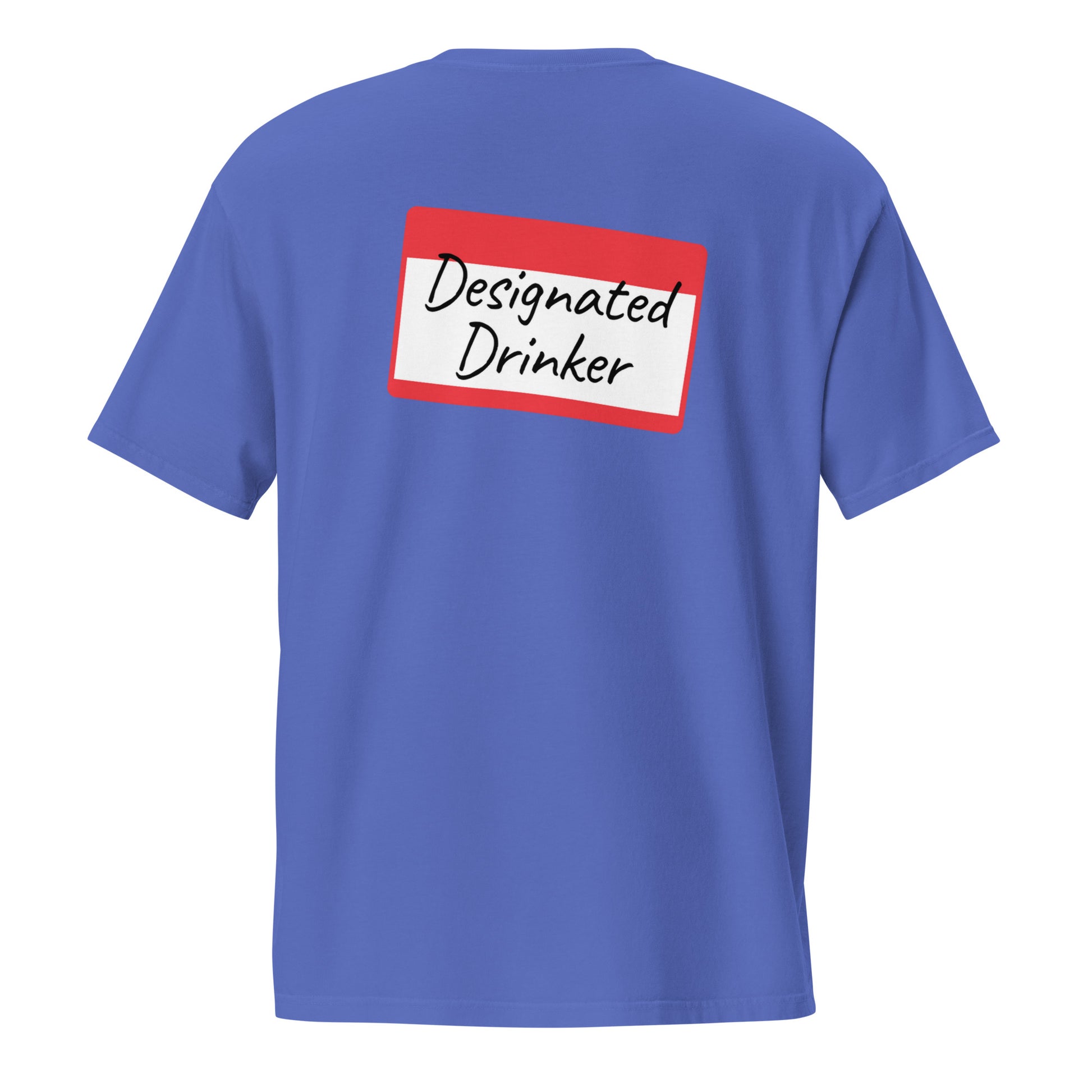 The Designated Drinker Tee | Red Ridge Series | Pocket T-Shirt - The Sandy Cowboy Hat Co.