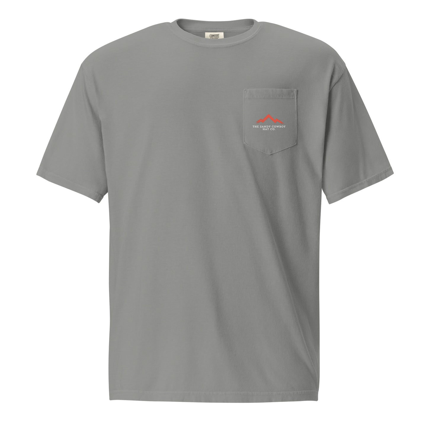 The Designated Drinker Tee | Red Ridge Series | Pocket T-Shirt - The Sandy Cowboy Hat Co.