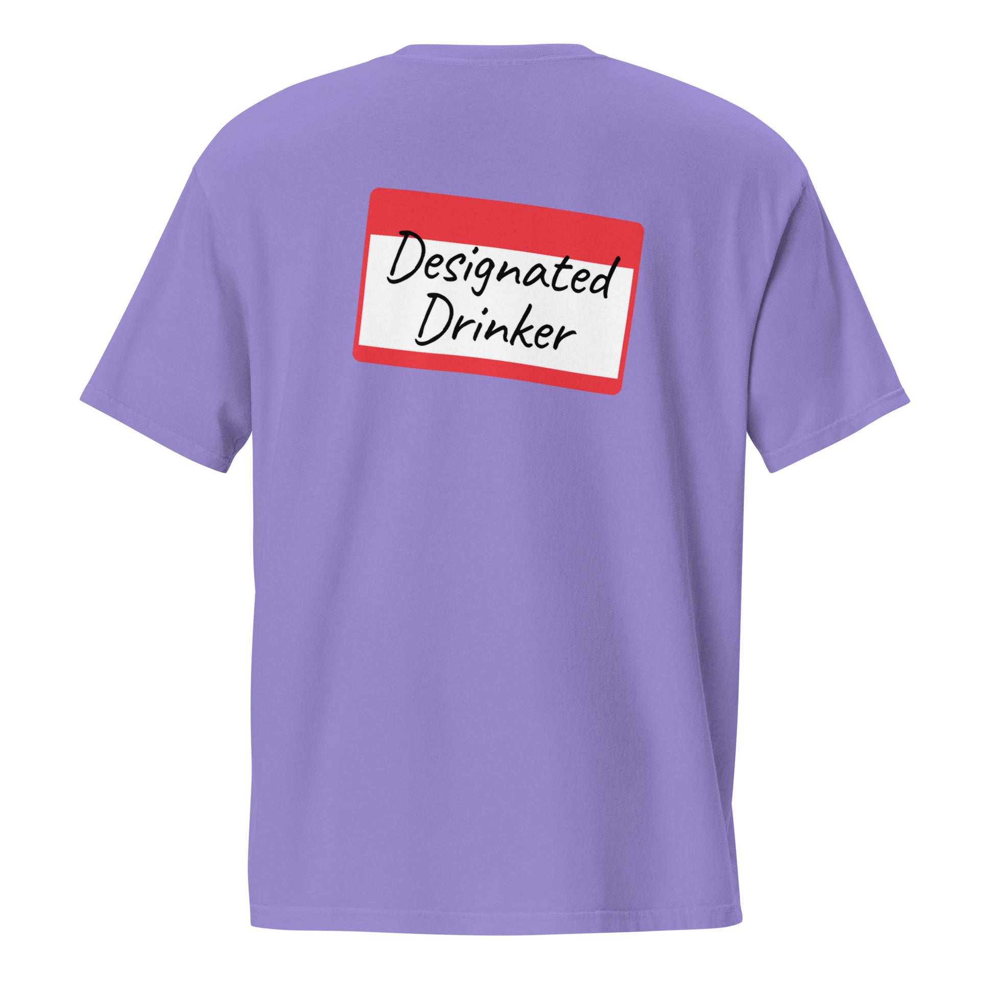 The Designated Drinker Tee | Red Ridge Series | Pocket T-Shirt - The Sandy Cowboy Hat Co.